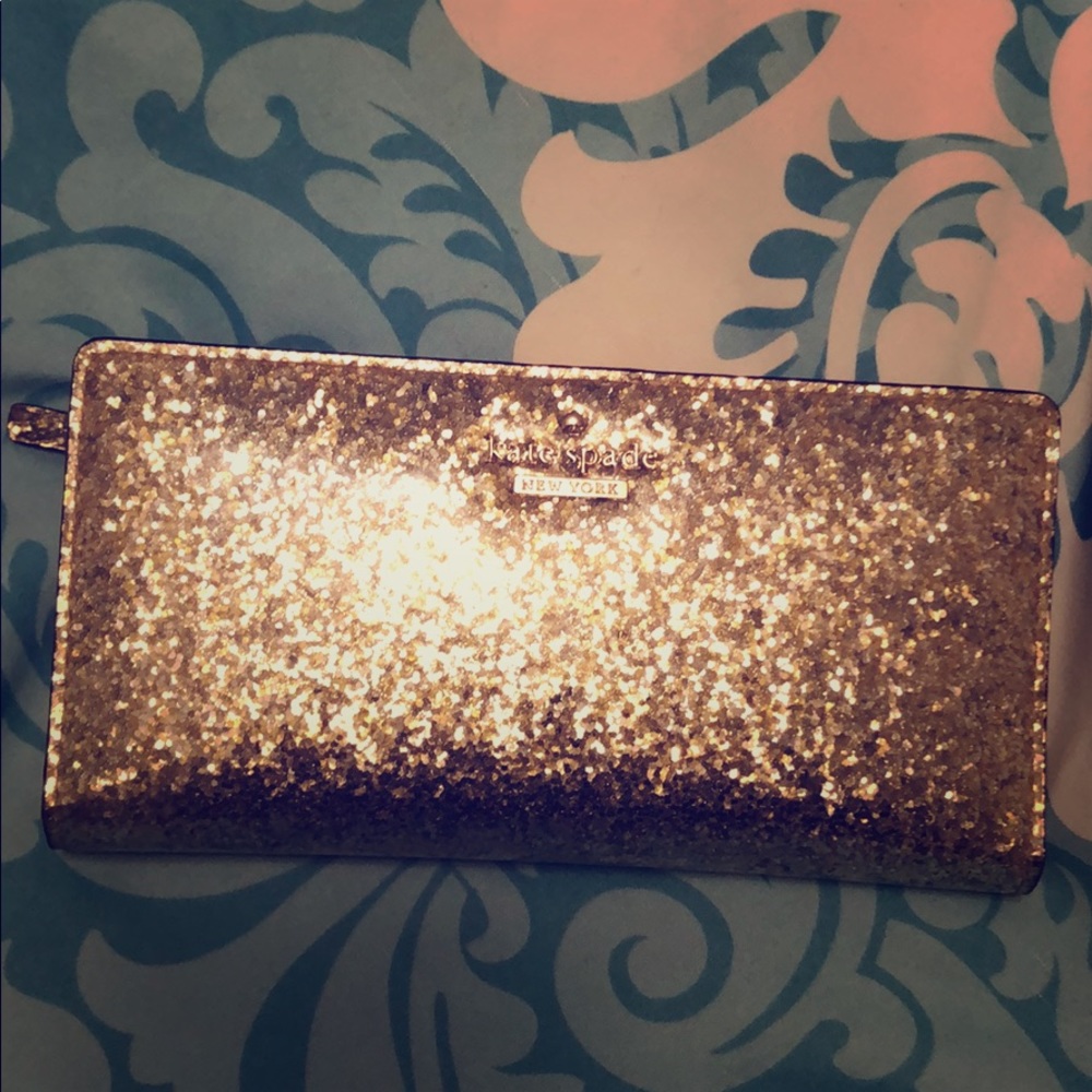 Kate spade ♠️ glitterbug wallet